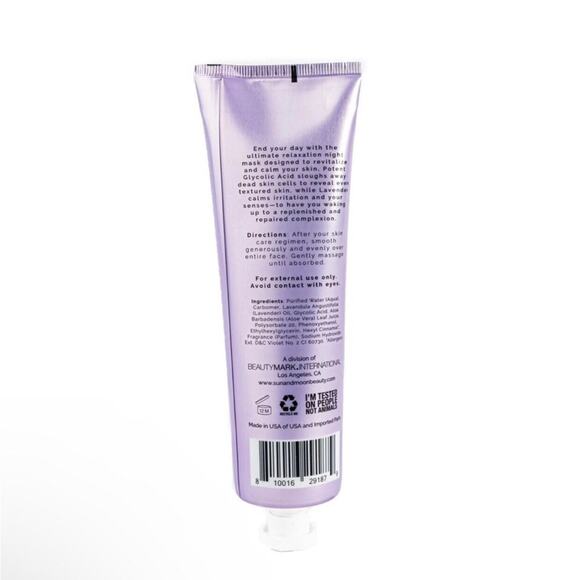 4 Sun & Moon NIB What Dreams Are Made Of Calm+Correct Night Mask Lavender - Picture 12 of 13